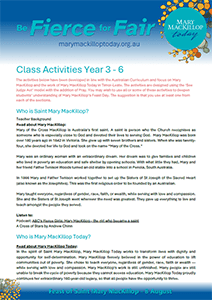 Class Activities Year 3-6 cover