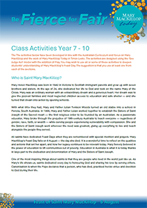 Class Activities Year 7-10 cover