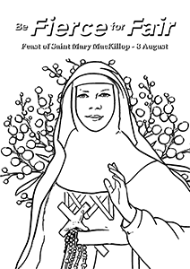 Colouring-in page cover