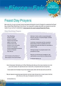 Feast Day Prayers cover