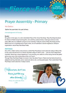 Prayer Assembly Primary cover