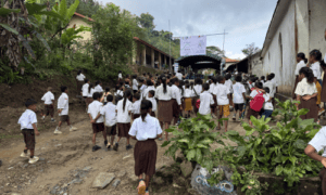 Health literacy event in a remote Timor-Leste village