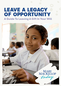 Gift In Will brochure cover